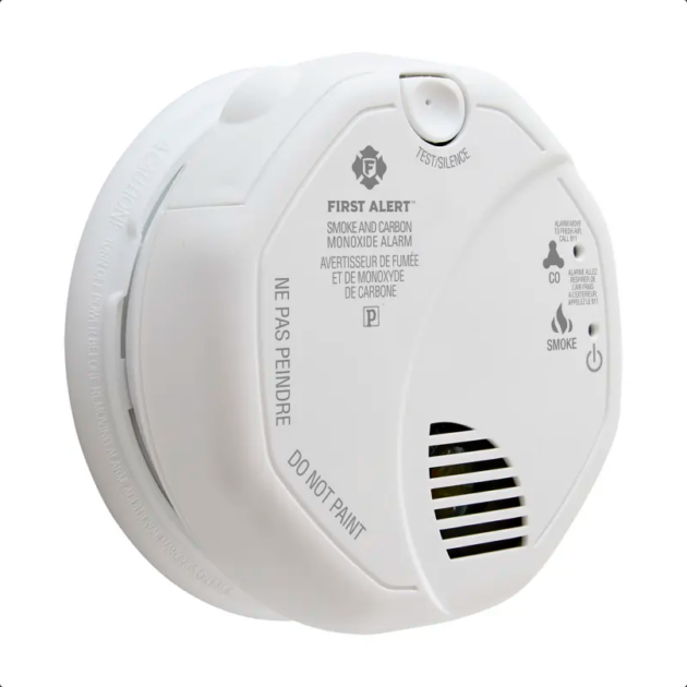First Alert SCO500 Battery Powered Smoke CO Alarm with Wireless Interconnect