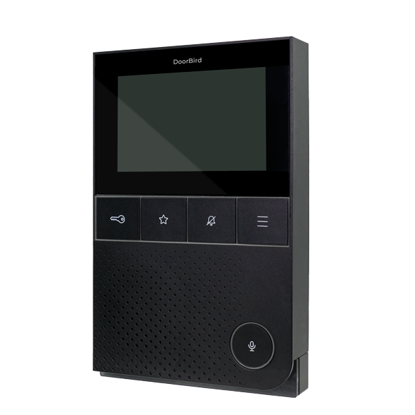 DoorBird A1101-B-BLACK IP Video Intercom Indoor Station, Black