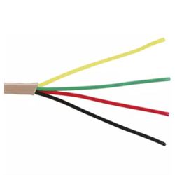 Station Wire ZWire Alarm Cable 4 Conductor Solid 22 4 FT4 100' *1 Per Customer*