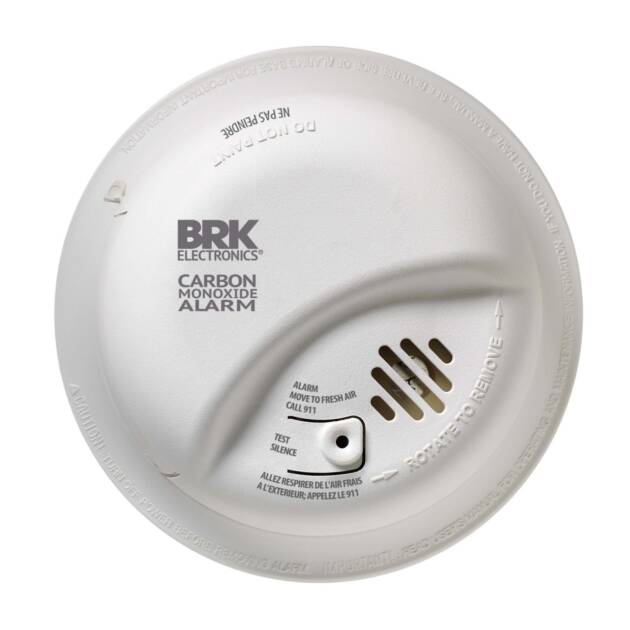 BRK 120V Carbon Monoxide Detector with Battery Backup