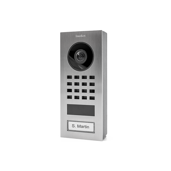 Doorbird Compact IP Video Intercom Door Station Surface Mount, Stainless V2A