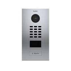 DoorBird IP Video Intercom Door Station, V2A, 1 Call Button
