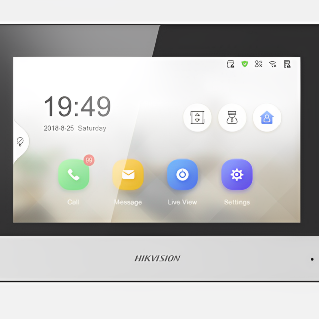 Hikvision 7" TFT Touchscreen IP Video Intercom Indoor Station