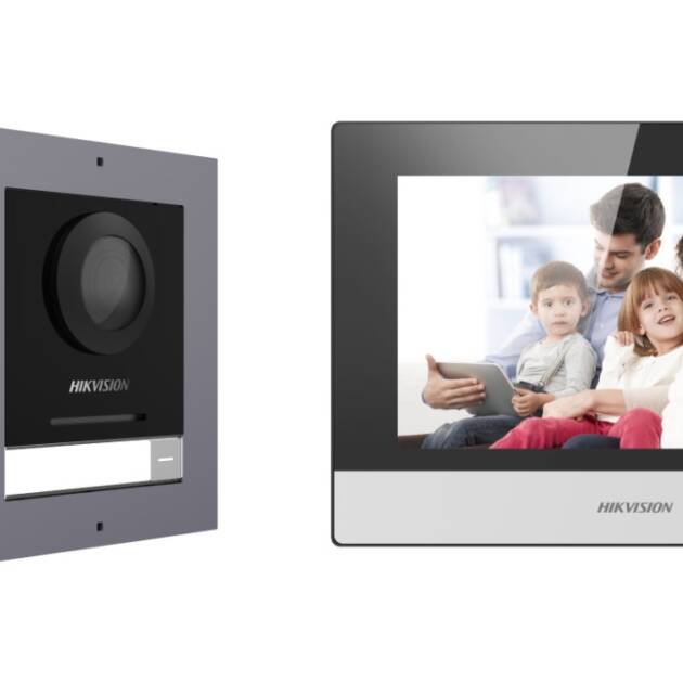 Hikvision IP Video Intercom Kit with PoE