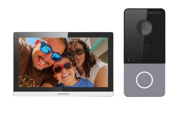 Hikvision IP Video Indoor Station/Door Station Intercom Kit, 2MP