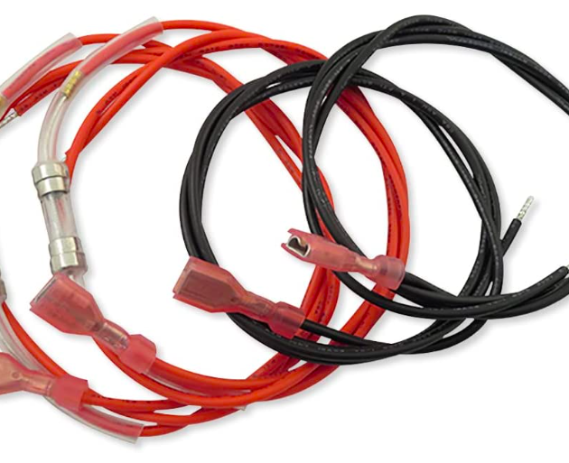 Elk Dual Battery Wire / Cable for Elk Controls, 24" Leads, 5A Fused