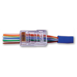 Platinum Tools EZ-RJ45 Cat6 Connector. 50/Clamshell