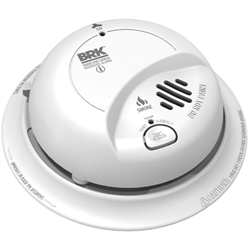 BRK Hardwired 120V Smoke and Carbon Monoxide Alarm with 10 Year Battery