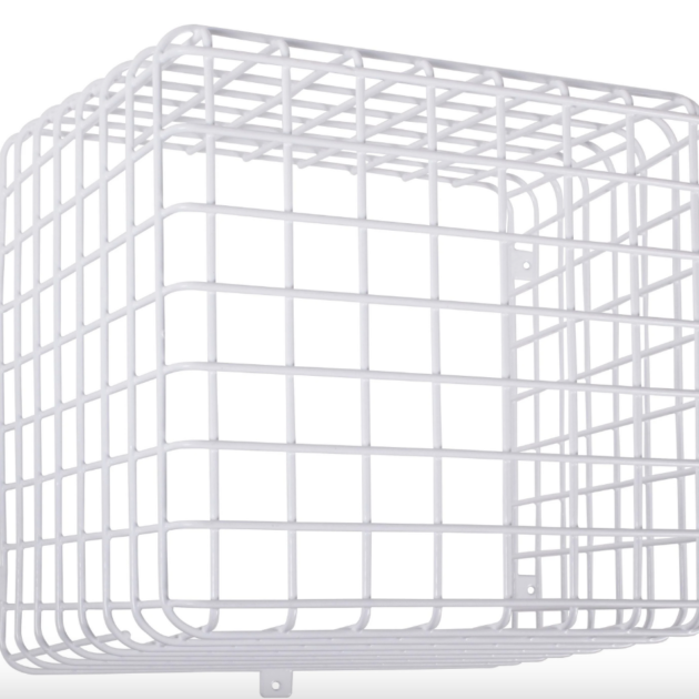 STI Wire Guard Damage Stopper, 12 x12 x12", 9 Gauge Steel, White