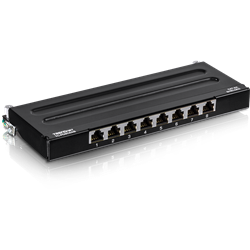 TRENDnet 8 Port CAT6A Shielded Wall Mount Patch Panel