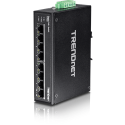 TRENDnet 8 Port hardened Industrial Gigabit PoE+ Switch