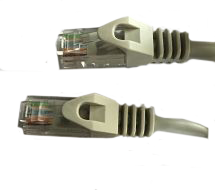 CAT6 Molded Snagless Gigabit Patch Cable, 6 Foot 1.8 m, Gray