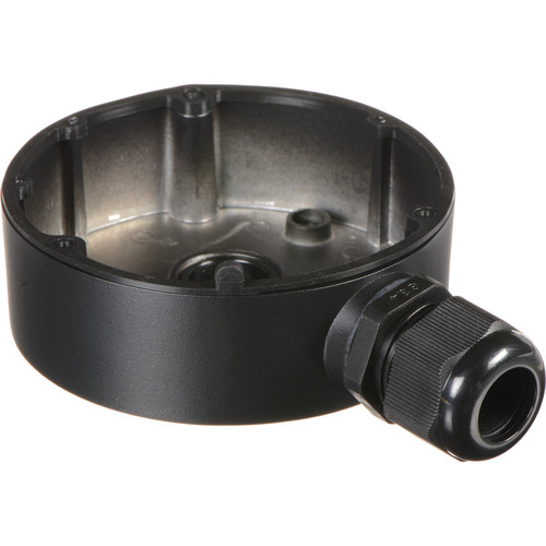 Hikvision Bracket, Conduit Base, 110mm, Black (DS-1280ZJ-DM18(Black)