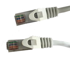 CAT6 Molded Snagless Gigabit Patch Cable, 3 Foot 0.9 m, White